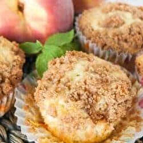 Fresh Peach Muffins Recipe