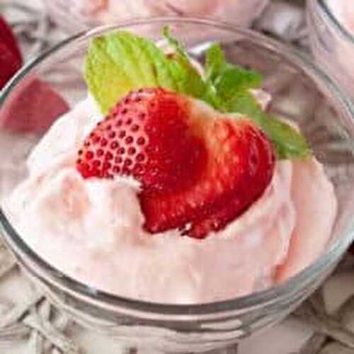 Berries and Cream Jello Salad Recipe