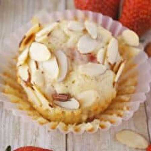 Strawberry Almond Muffin Recipe