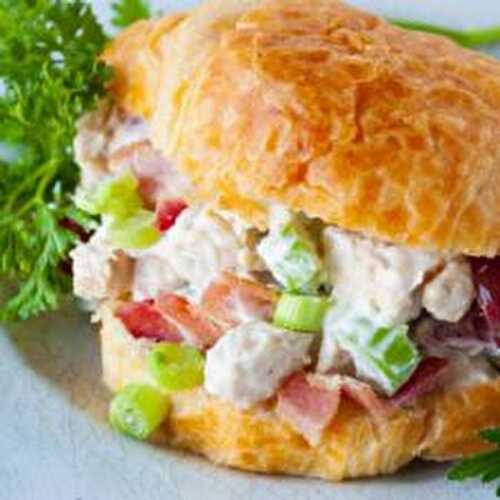 Tasty Chicken Salad Croissants Recipe