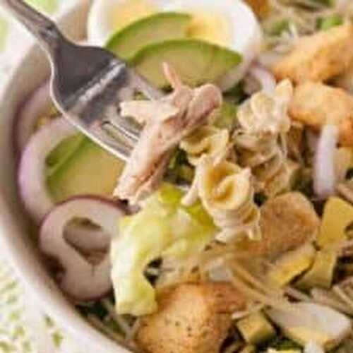 Best Chicken Pasta Caesar Salad Recipe