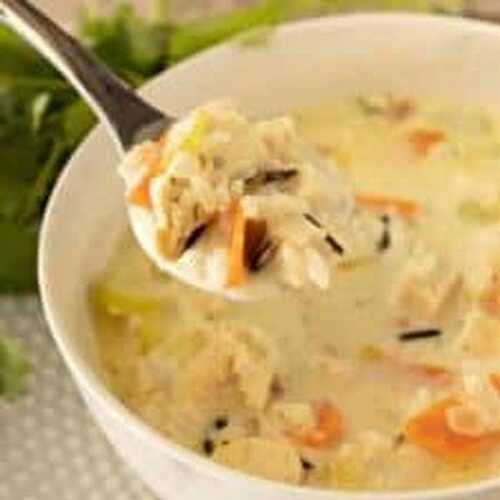 Creamy Chicken Wild Rice Soup Recipe