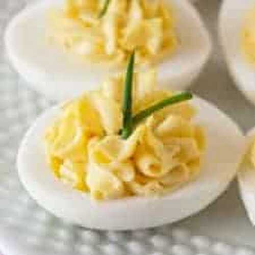 Secret Ingredient Deviled Eggs Recipe