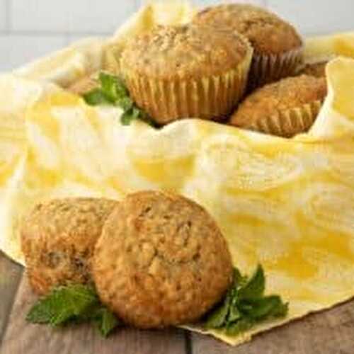 Banana Oatmeal Muffins Recipe