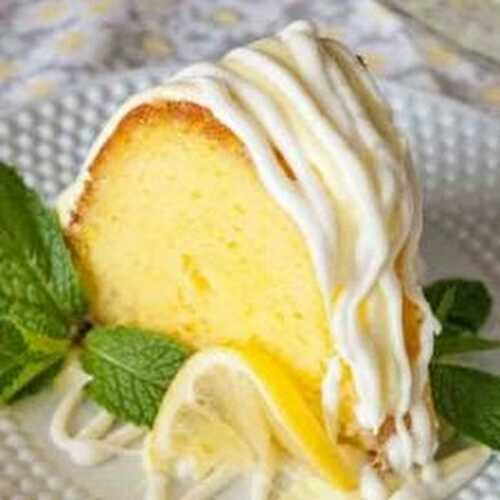 Easy Lemon Bundt Cake Recipe