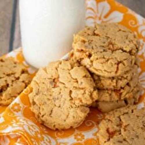Chewy Butterfinger Cookies Recipe