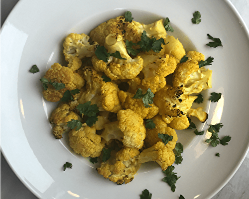 Easy and Delicious Turmeric-Roasted Cauliflower Recipe by Momma Chef