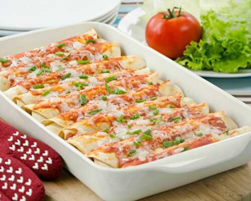 Oh- So Simple and Delicious Vegetarian Enchilada Recipe Momma Chef