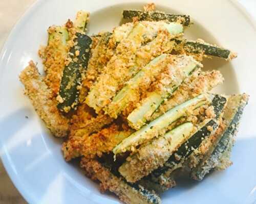 Quick and Easy Healthy Baked Zucchini Fries Recipe by Momma Chef