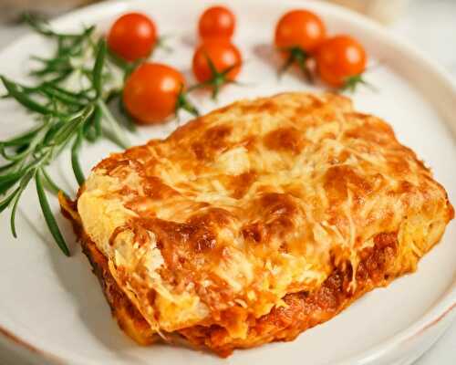 The Easiest 5-Minute No Boil Lasagna Recipe by Momma Chef