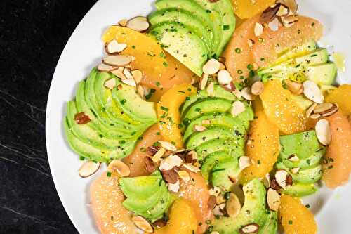 Avocado & Citrus Salad with Almonds