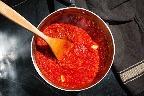 Tomato Sauce but you can call it gravy, red sauce, pomodoro, whatever