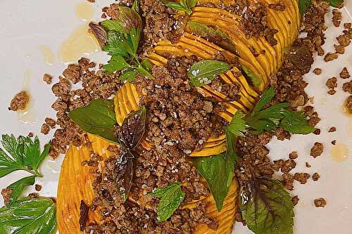 Hasselback Butternut Squash