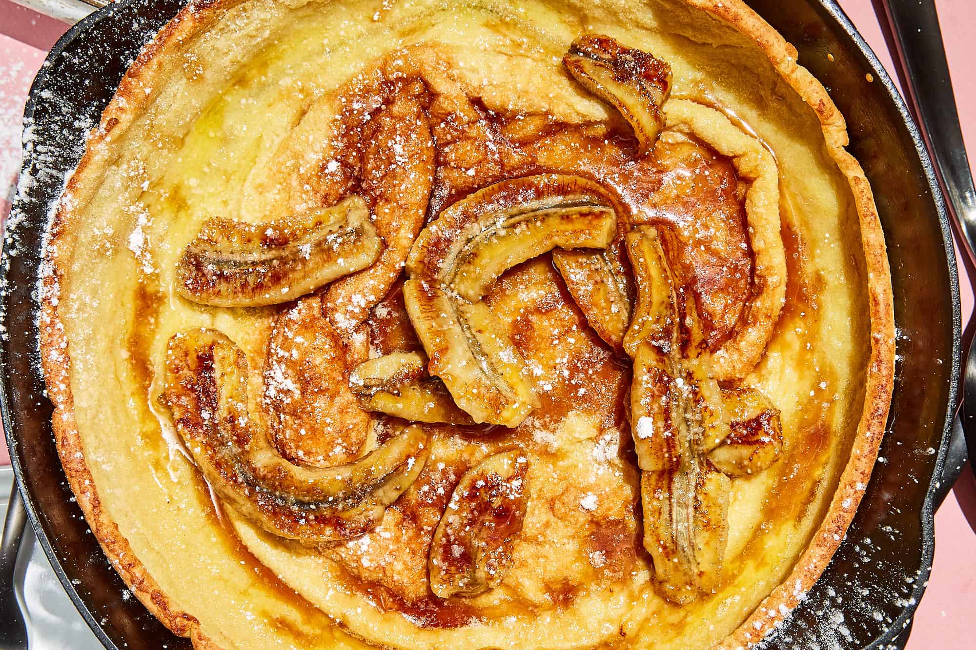 Caramelized Banana Dutch Baby