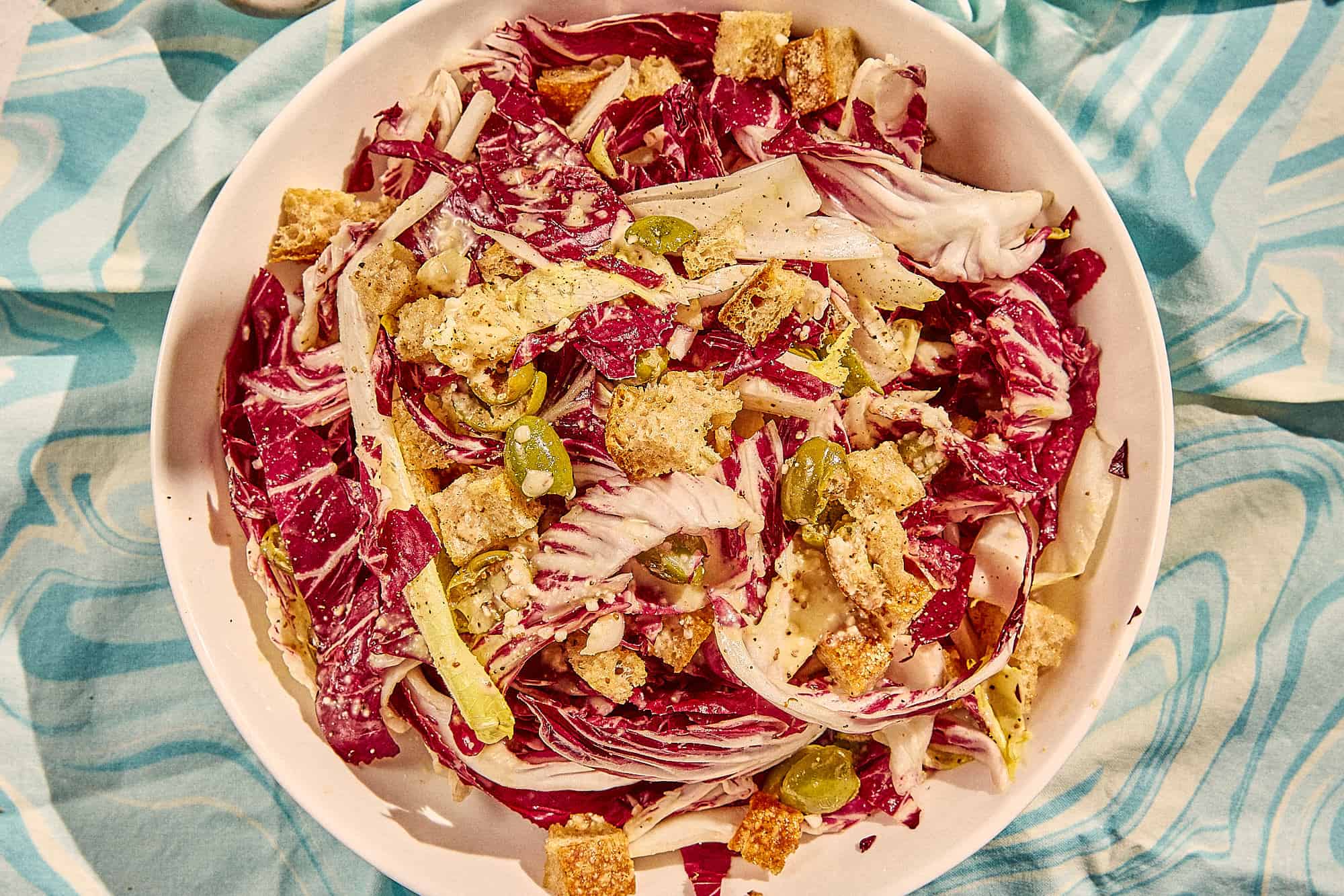 Bitter Green Caesar Salad