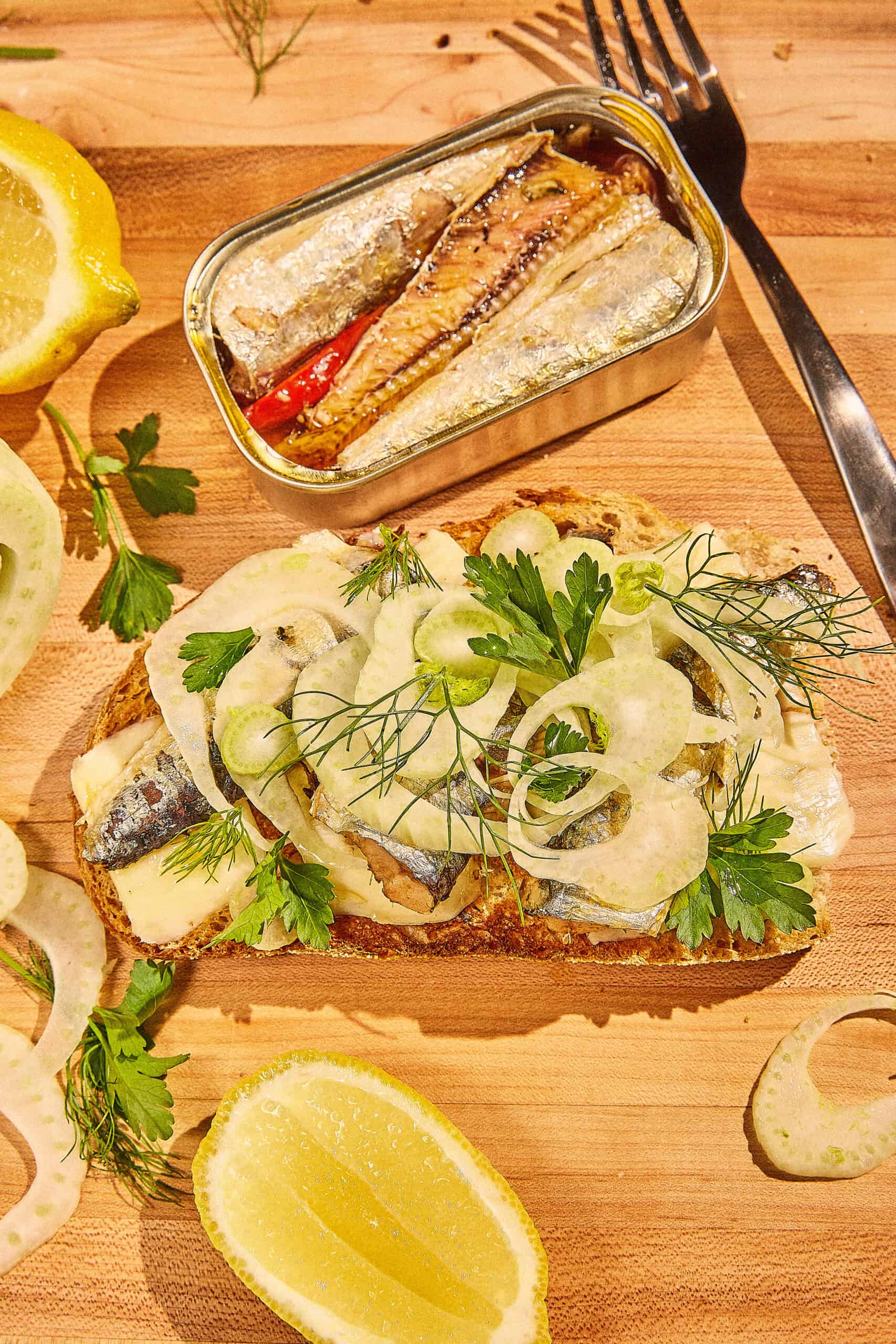 Sardine Toast