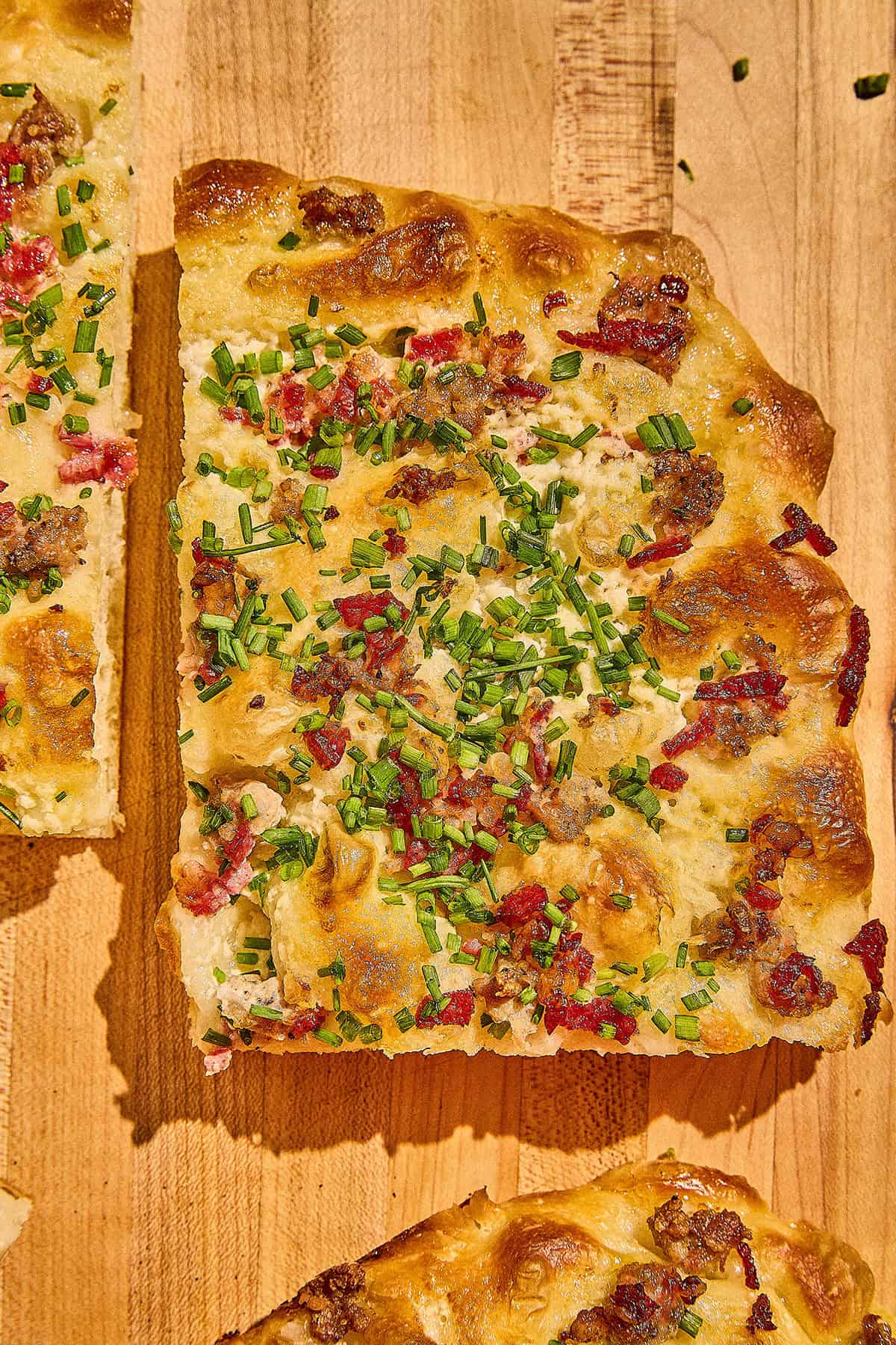 Radio Bakery’s Sausage and Chive Focaccia