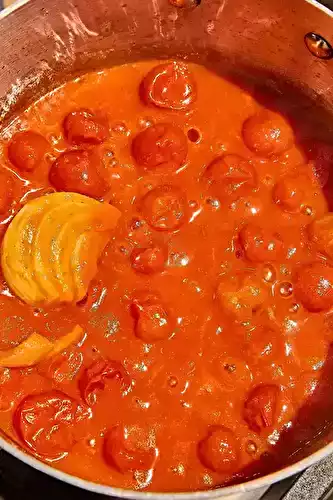 Cherry Tomato Butter Sauce