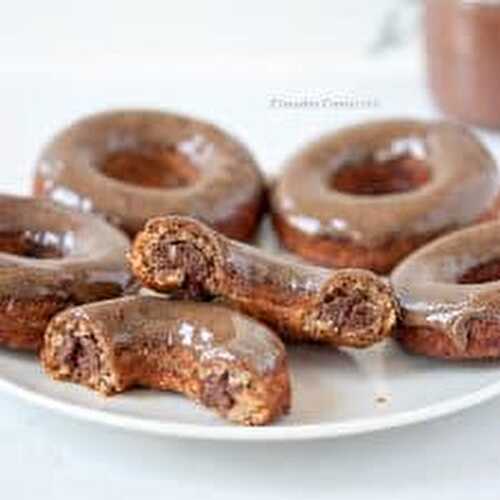Baked Donuts Filled With Healthy Nutella