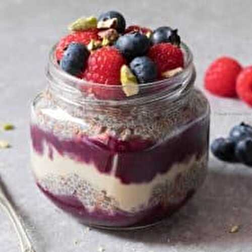 Chia And Flaxseed Pudding 