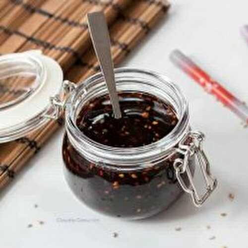 Salsa teriyaki casera