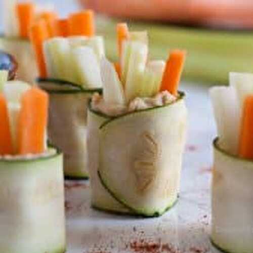 Zucchini roll ups