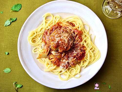 Spaghetti and Meatballs - Mountain Plums