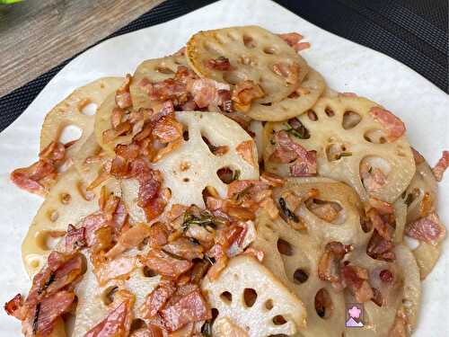 Stir-Fried Lotus Root - Mountain Plums