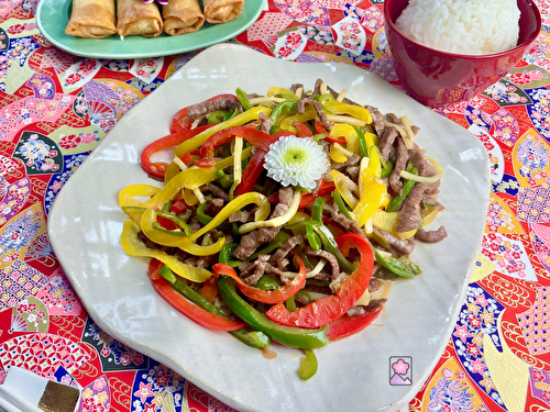 Chinjaorousu – Stir Fried Beef and Peppers