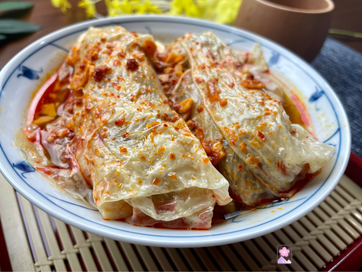 Dim Sum Style Tofu Skin Rolls