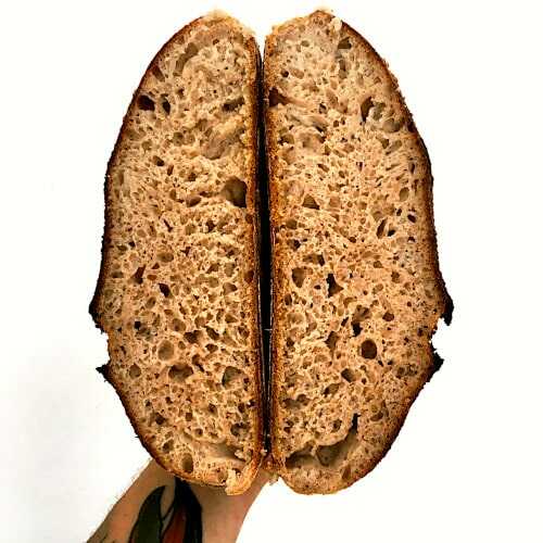 Recipe for Whole Grain Sourdough Bread