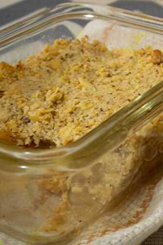 Apple and Coconut Crumble