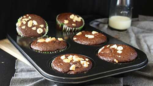 Chocolate Muffins Recipe| Eggless Chocolate Muffins| How to make Eggless Chocolate Muffins