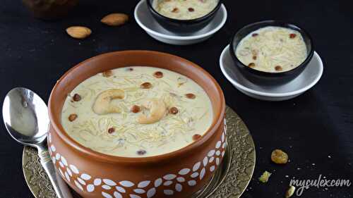 Seviyan Kheer | Sheer Khurma | Flavoured Vermicelli Pudding