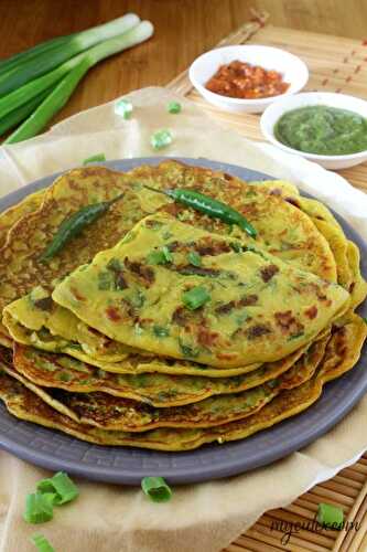 Spring Onions Pancake  | Hare Pyaaz ka Chilla