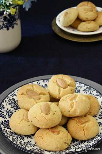 3 Flour Nankhatai Shortbread Cookie