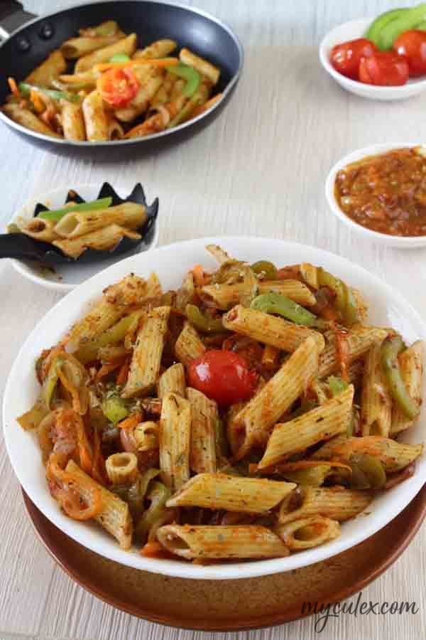 Marinara Penne Pasta with Vegetables
