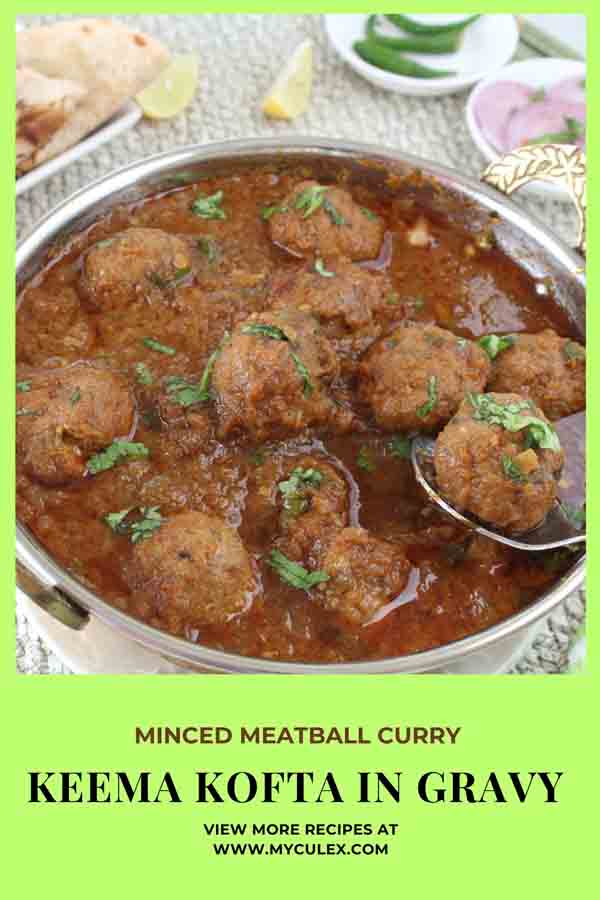 Mutton Keema Kofta in Gravy