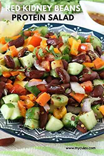 Red Kidney Bean Protein Salad