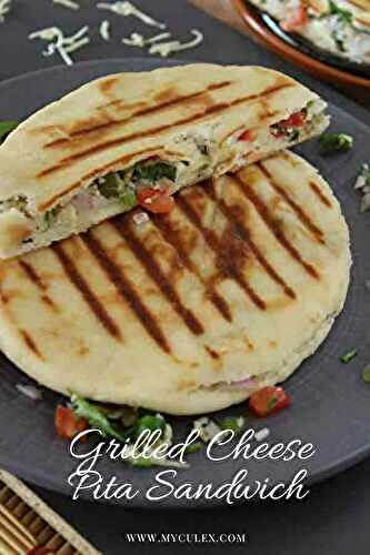 Grilled Cheese Pita Sandwich