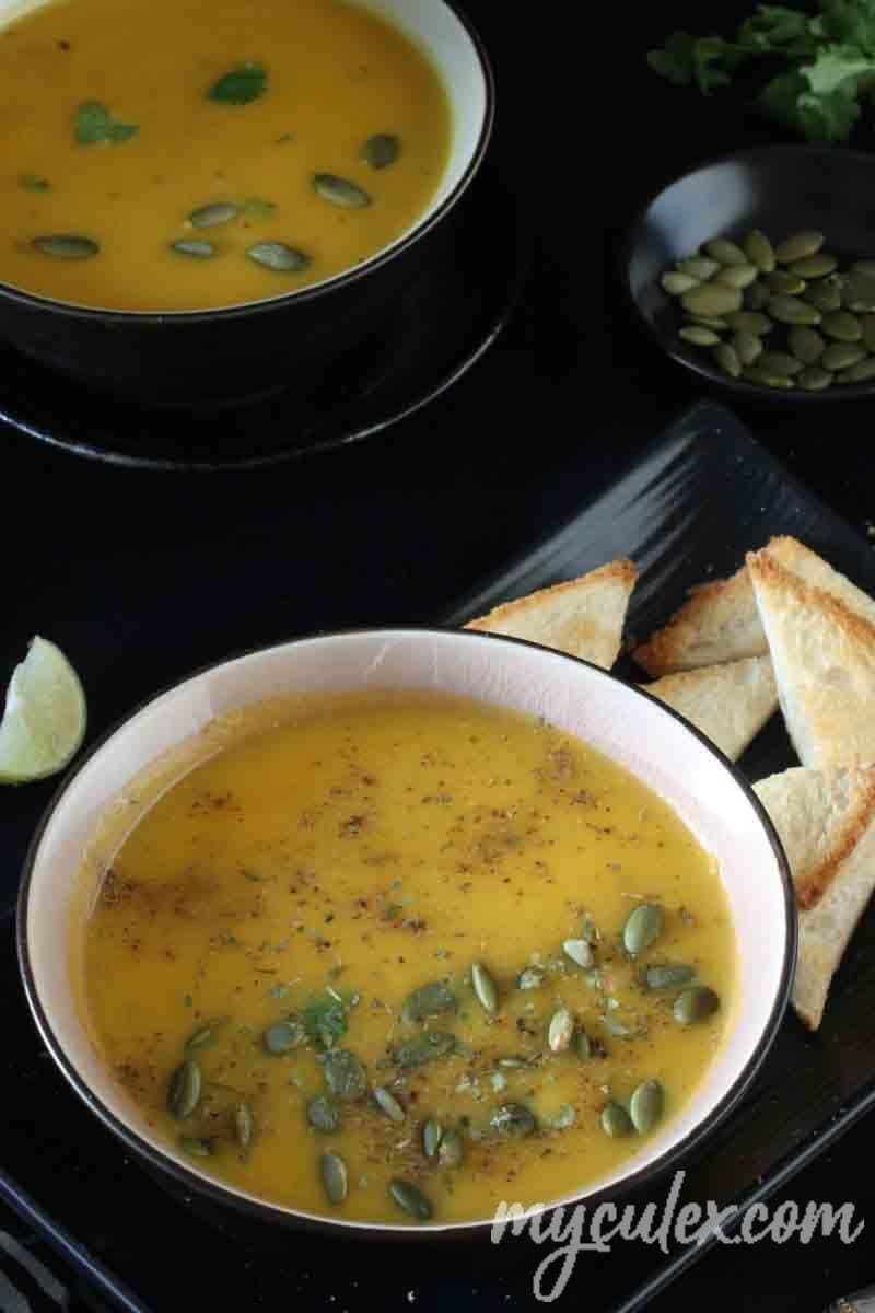 Quick Vegan Pumpkin Soup