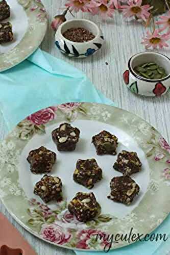 No-Bake Chocolate Nut & Seed Bites