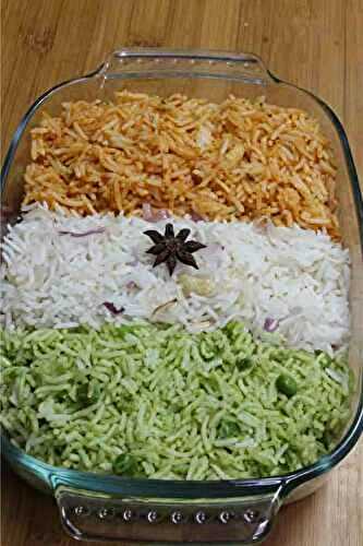 Tiranga Pulao recipe | Three color Pulao