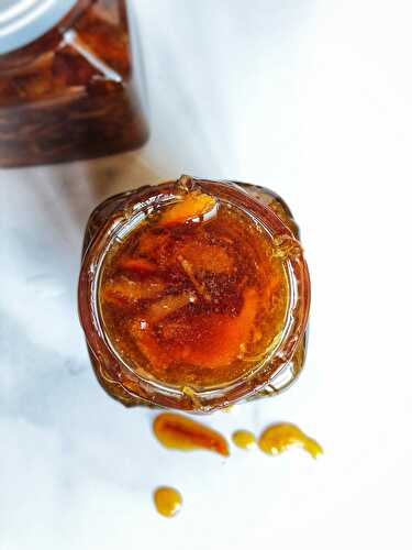 Clementine marmalade with molasses