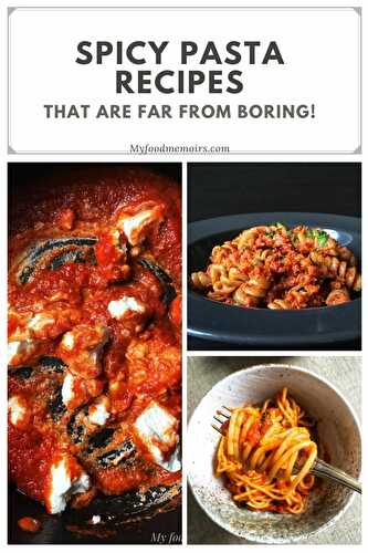 4 Spicy Pasta Recipes You Will Crave | My Food Memoirs