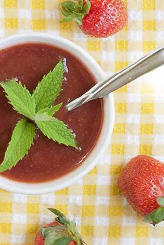 Strawberry Puree Recipe (Strawberry Topping)