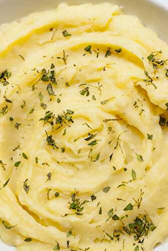 Vegan Mashed Potatoes with Celery Root
