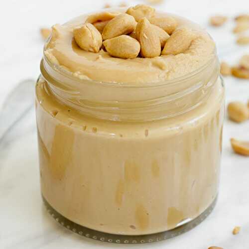 3-minute Homemade Peanut Butter