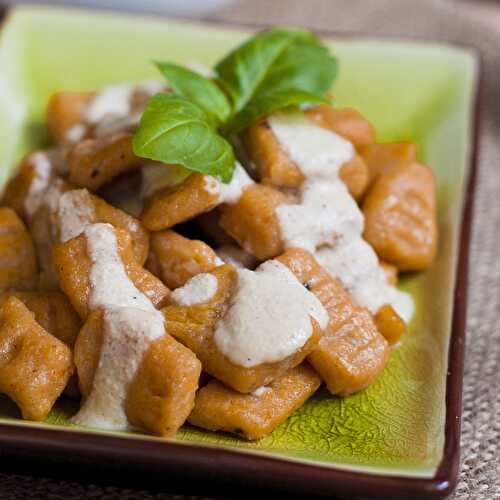 Sweet Potato Gnocchi (Vegan, Gluten-free)