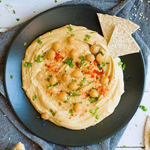 5-minute Oil-free Hummus